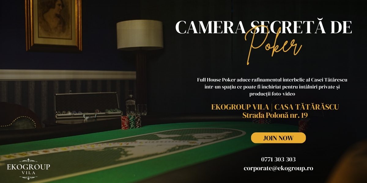 Full House Poker – O cameră secretă de texas poker pentru experiențe private exclusiviste